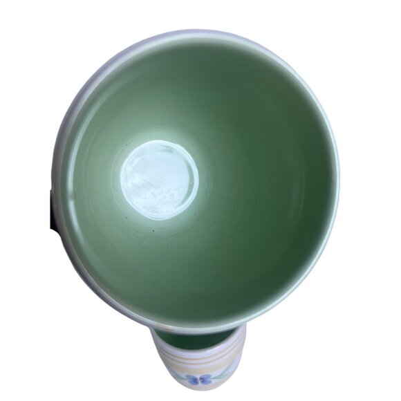 Pfaltzgraff Summer Breeze Coffee Mugs Yellow Blue Mint Set Of 2 16oz GrannyCore - Picture 4 of 5